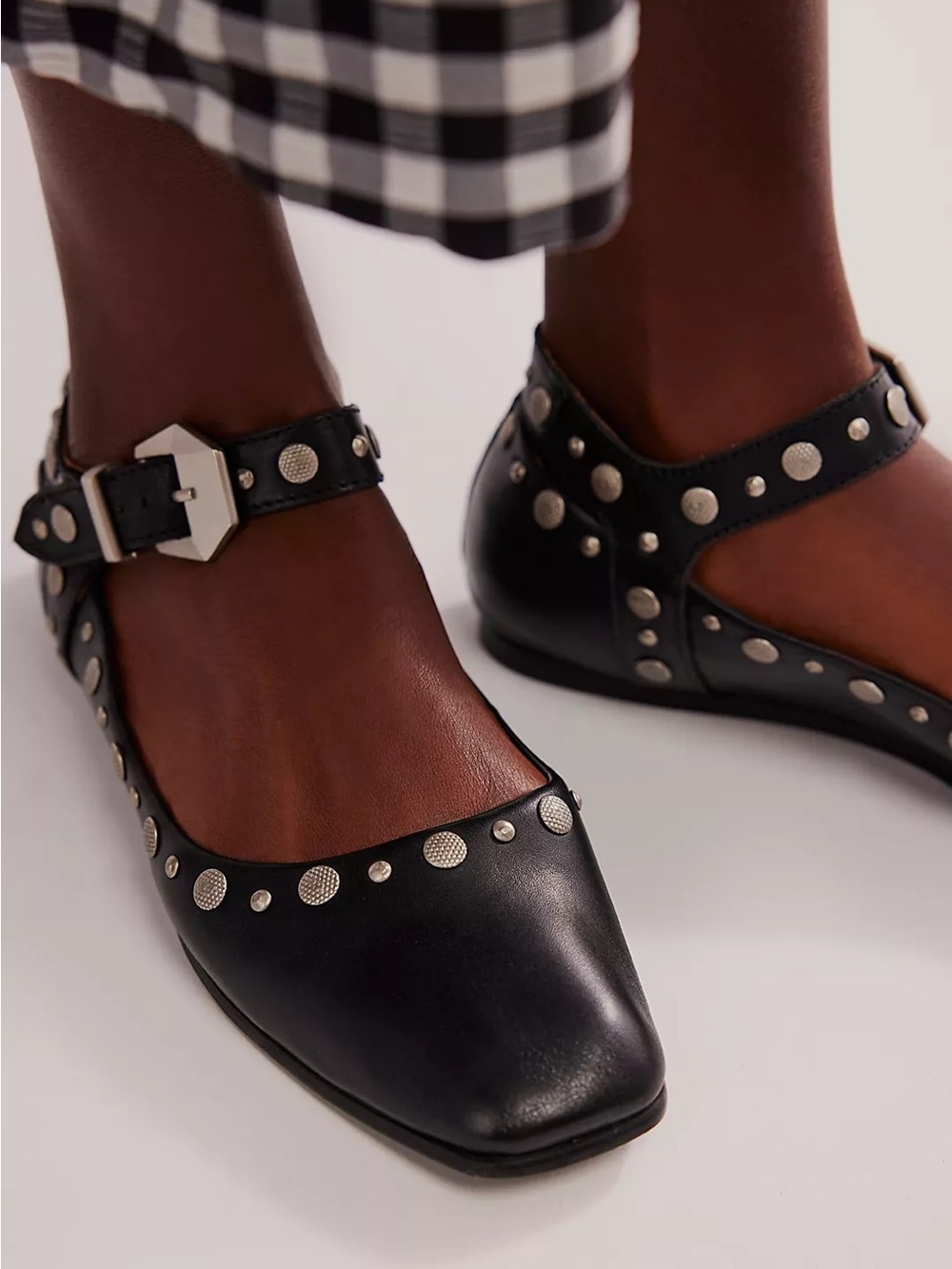 NWOT Free People Mystic Mary Jane Flats 38/7.5